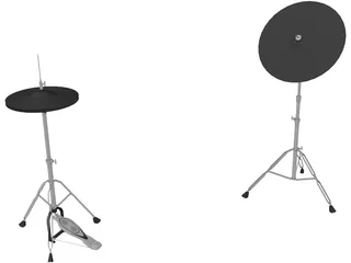 Marshall Portable Hi Hat 3D Model