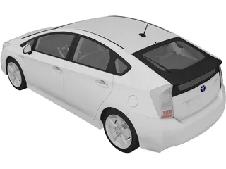 Toyota Prius (2010) 3D Model