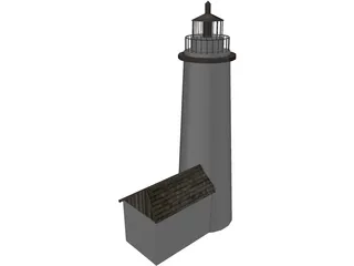 Beacon Lighthouse 3D Model