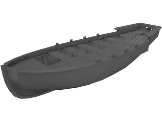 Lifeboat 3D Model