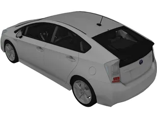 Toyota Prius (2010) 3D Model