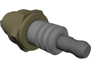 Spark Plug 3D Model