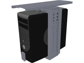 PC Desktop Case 3D Model
