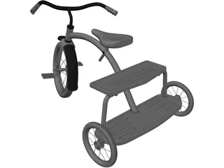 Tricycle 3D Model