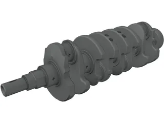 Crankshaft 3D Model