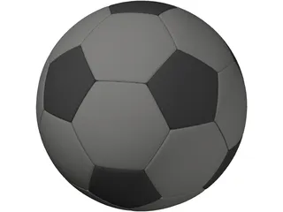 Soccer Ball 3D Model