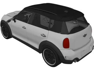 Mini Cooper Countryman 3D Model