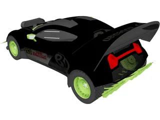 B3D Pro Rally Concept 3D Model