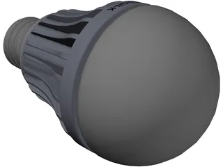 LED Light Bulb Type D 3D Model
