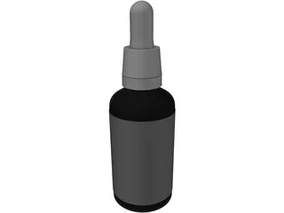 Medicine Bottle 3D Model