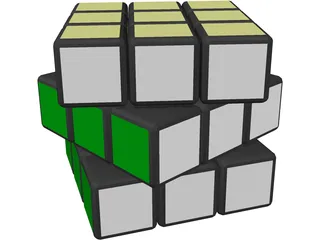 Rubic Cube 3D Model