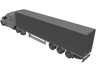 Peterbilt 379 3D Model