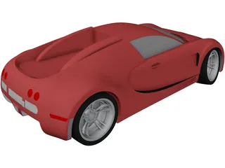 Bugatti Veyron 3D Model