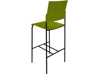 Chair Bar 3D Model