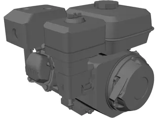 Honda GX200 Engine 3D Model