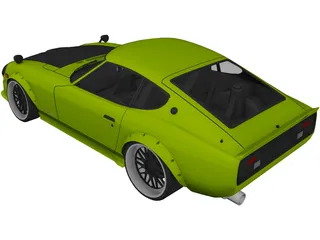 Nissan 240Z Drift Spec 3D Model