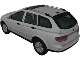 SsangYong Kyron (2011) 3D Model