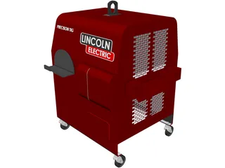 Welding Machine Lincoln Electric Precision TIG 275 3D Model