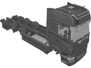 Scania R560 3D Model