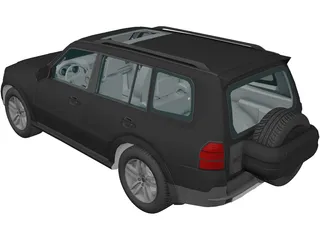 Mitsubishi Pajero 3D Model