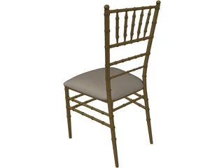 Chiavari Tiffany Chair 3D Model