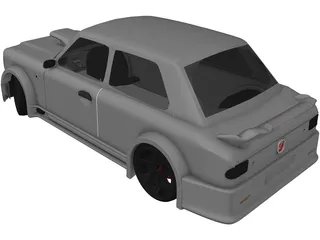 Zastava 101 Turbo 3D Model