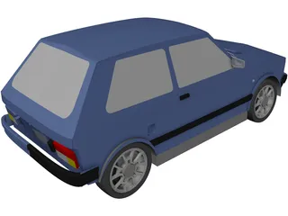 Yugo 1.4 3D Model