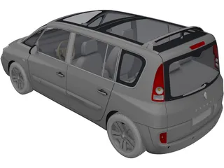 Renault Espace (2005) 3D Model