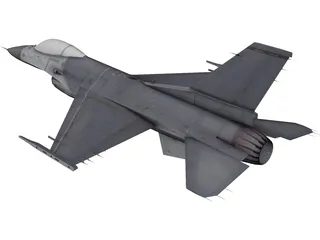 F-16C Fighting Falcon 3D Model