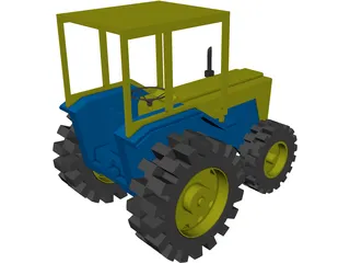 Tractor 3D Model