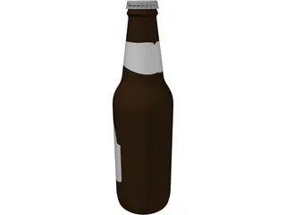 Beer Bottle 3D Model