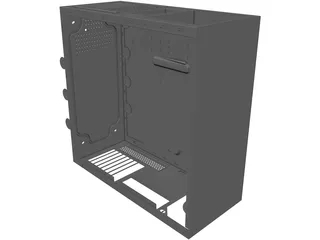 Computer Tower Case 3D Model
