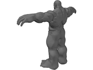 Hulk 3D Model