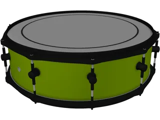 Sonor Snare Drum 3D Model