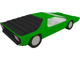 Alfa Romeo Carabo 3D Model