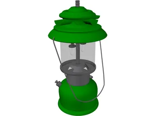 Vintage Coleman Lantern 3D Model