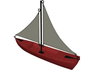 Boat 3D Model