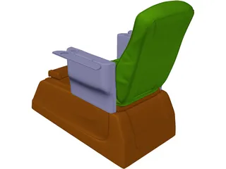 Pedicure Chair 3D Model