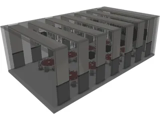 Restaurant 3D Model