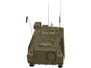 Tank Pakistan Talha 3D Model