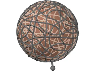 Ball Lamp 3D Model