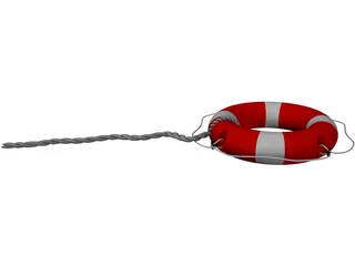 Life Buoy 3D Model