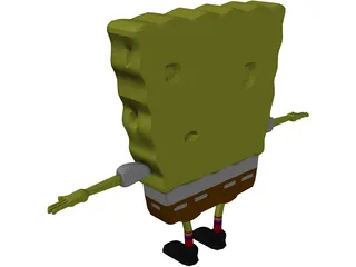 Sponge Bob Squarepants 3D Model