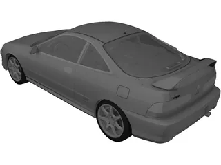 Acura Integra Type-R 3D Model