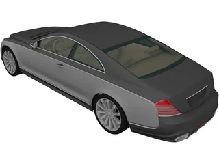 Xenatec Maybach 57S Coupe 3D Model