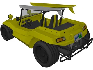 Buggy Brazil 3D Model