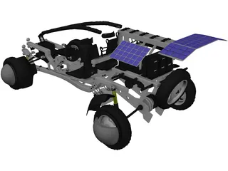 Buggy Dakar Concept 3D Model