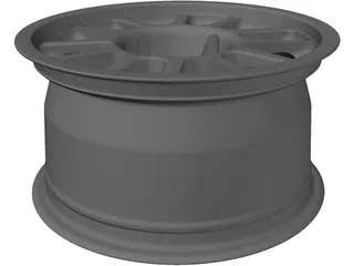 FSAE Wheel OZ 3D Model