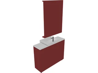 Bathroom Vanity 3D Model