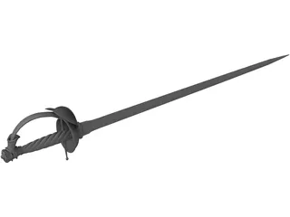 Sword 3D Model